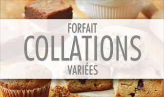 FORFAIT COLLATIONS VARIÉES MEILLEURS VENDEURS 10 COLLATIONS